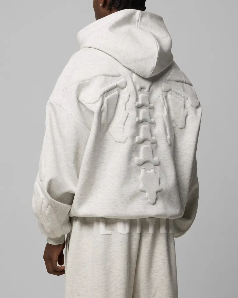 Loiter Sandevistan Hoodie Grey Marle 1