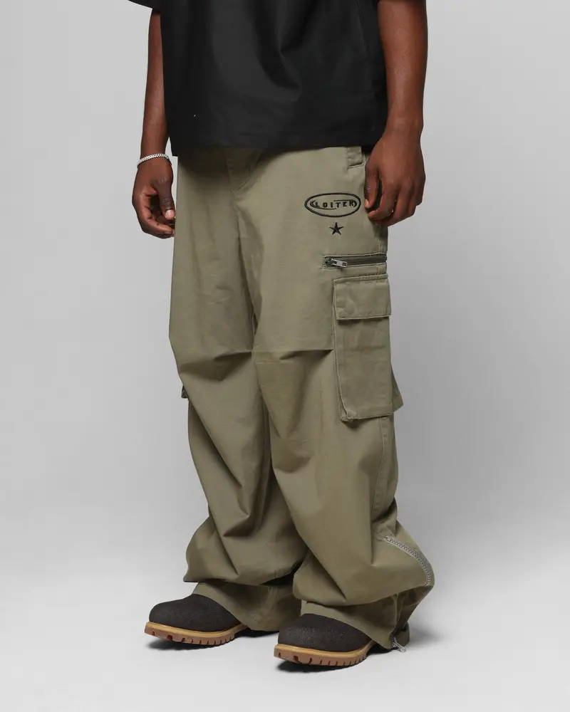 Loiter Shadow Cargo Pants Khaki 1