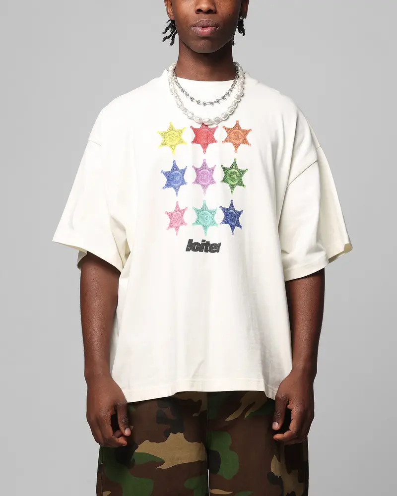 Loiter Sherif Vintage T-Shirt Off White 1