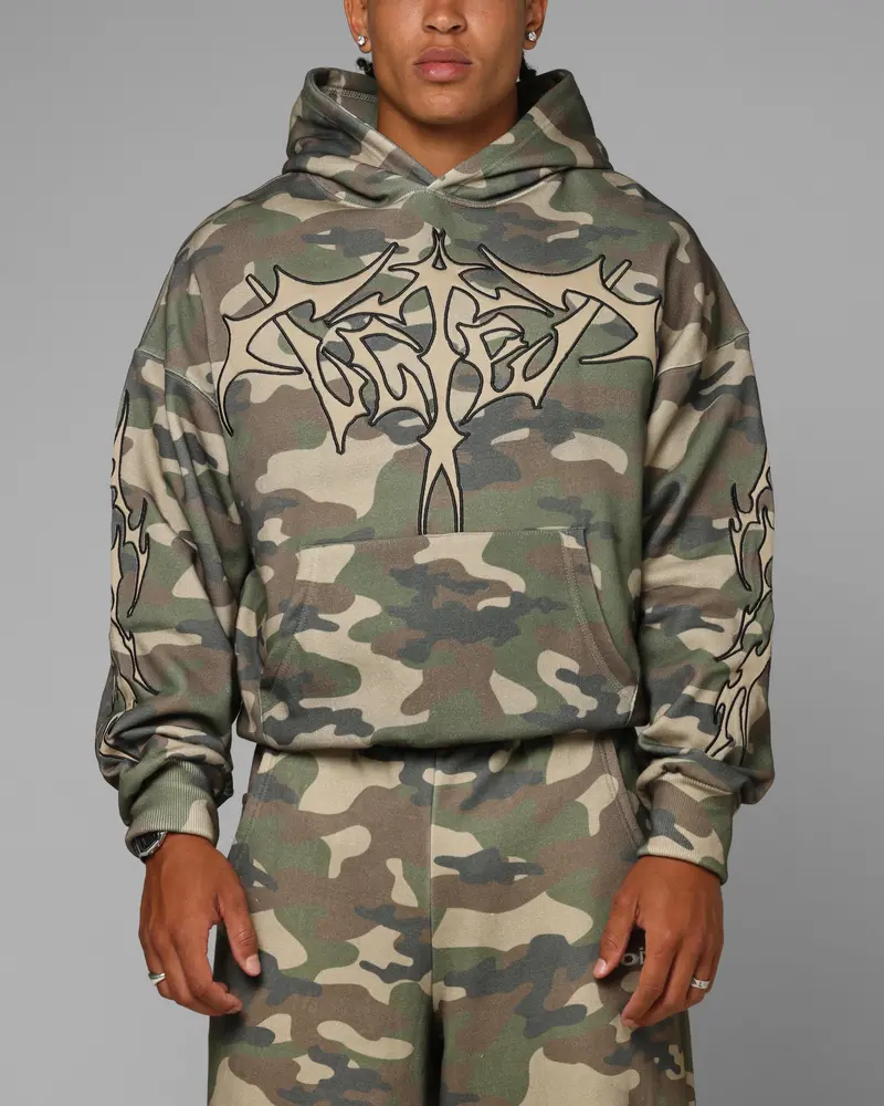 Loiter Silicone Hoodie Camo 1