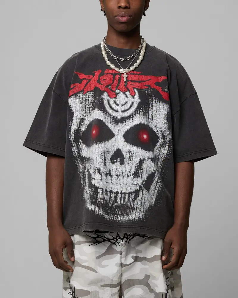 Loiter Ski Mask Premium T-Shirt Vintage Black 1