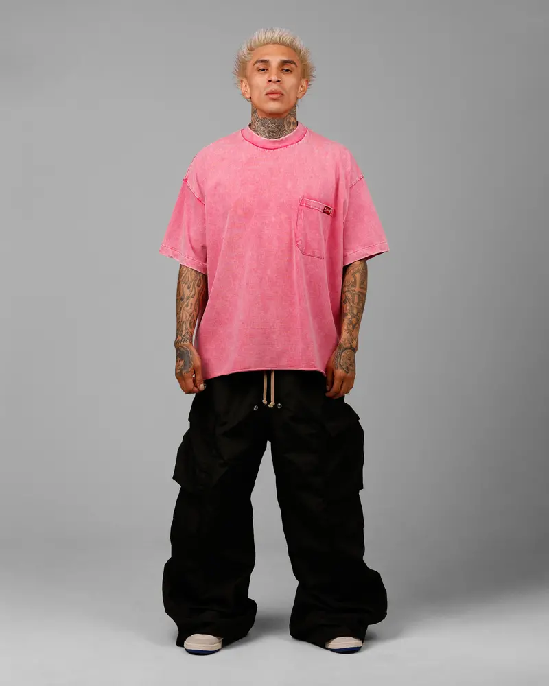 Loiter Star Child Pocket T-Shirt Pink 3