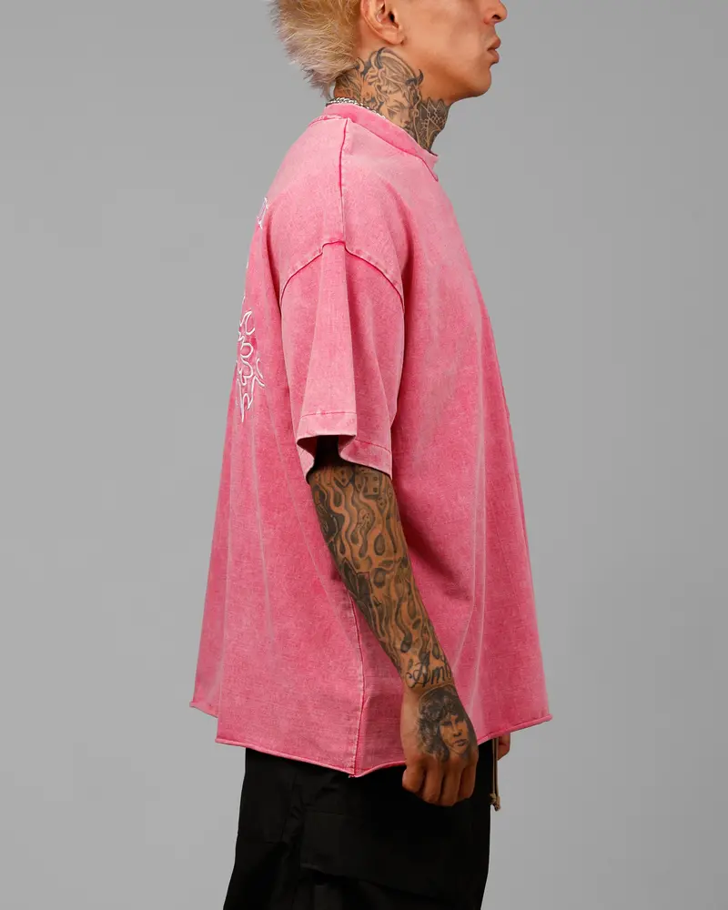 Loiter Star Child Pocket T-Shirt Pink 4