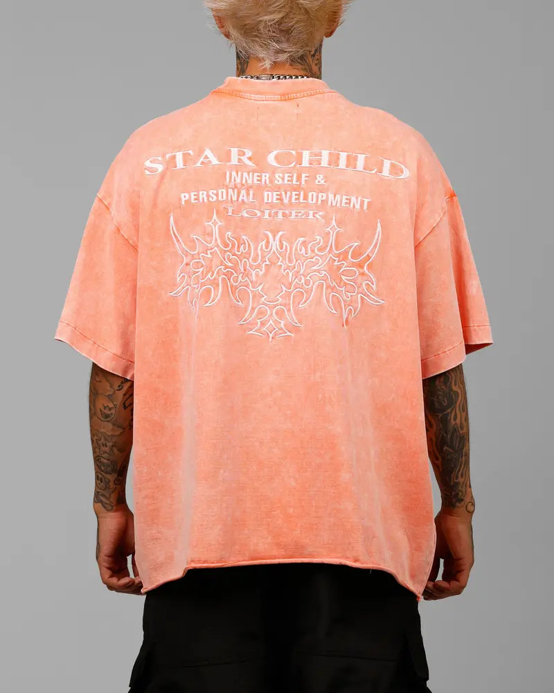 Loiter Star Child Pocket T-Shirt Sunset 1