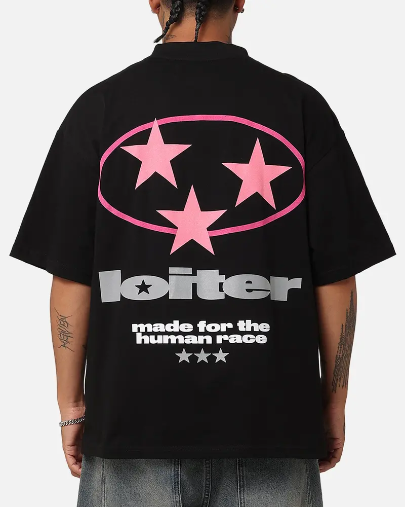 Loiter Star Child T-Shirt Black 1