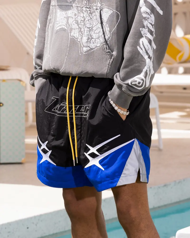 Loiter Starwalker Walk Shorts Black/Blue 1