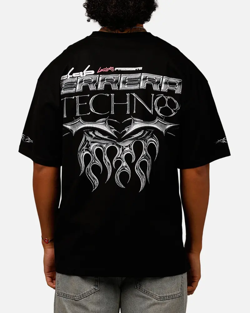 Loiter Techno T-Shirt Black 1