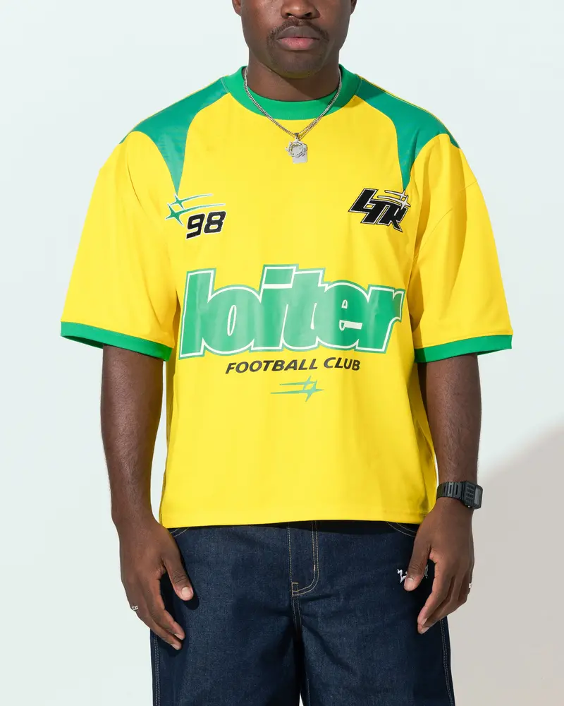 Loiter Tournament Jersey Yellow/Green 1