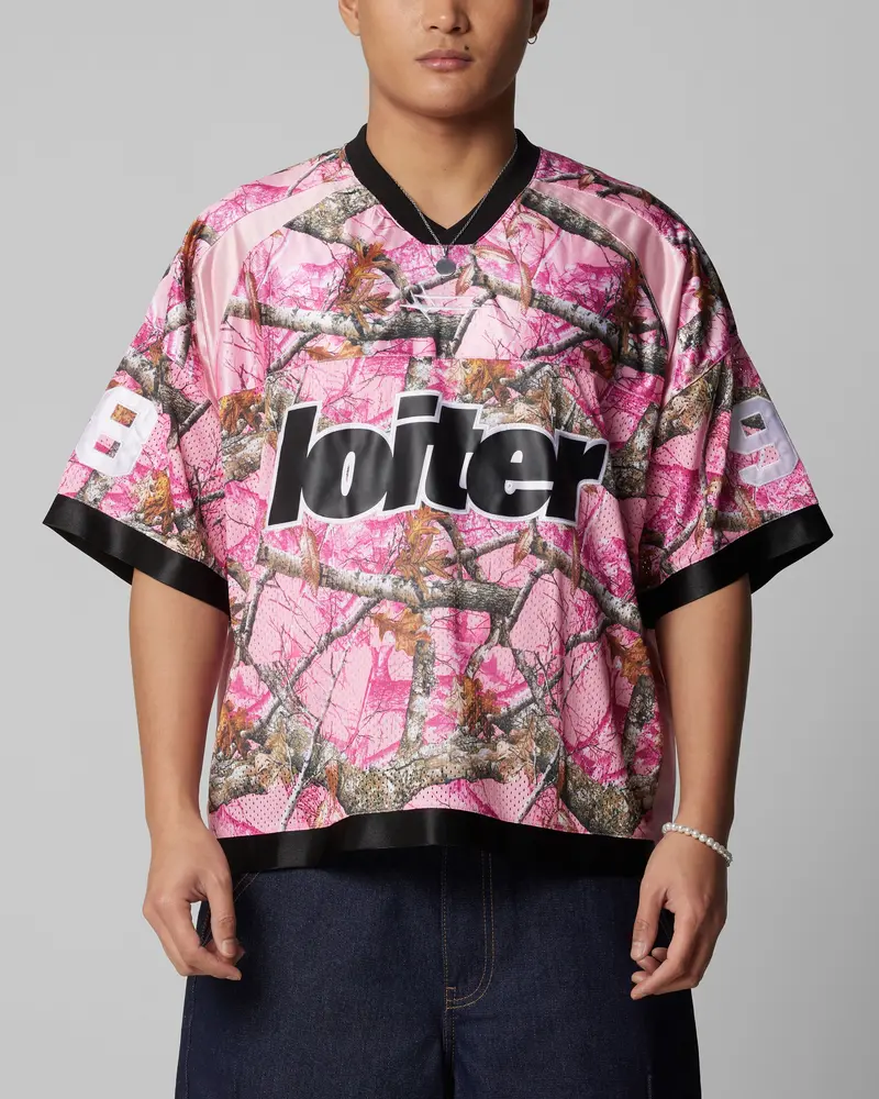 Loiter Training Jersey Pink Camo 1