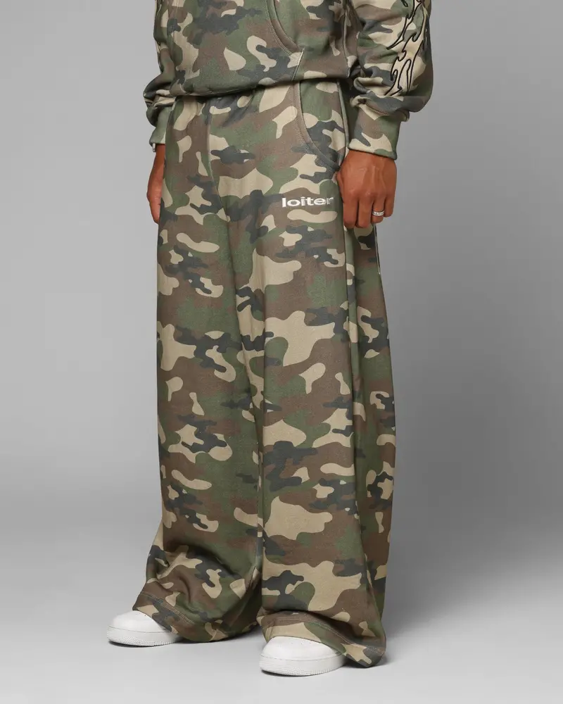 Loiter Ultra Hybrid Sweatpants Camo 1