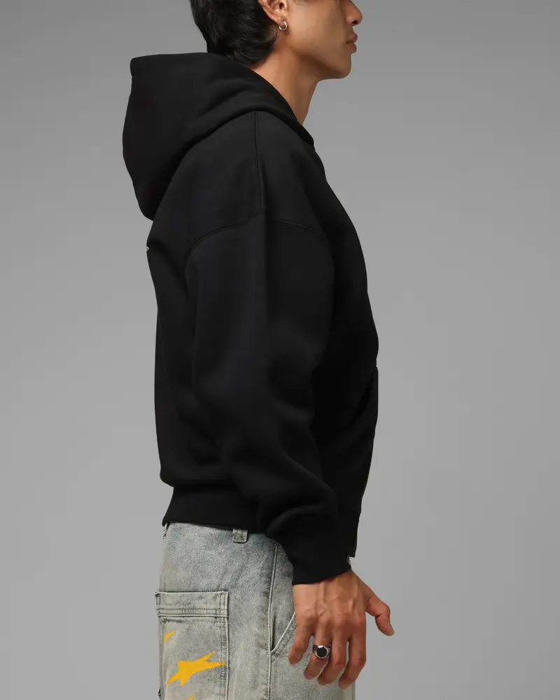 Loiter Ultra Hybrid Zip Hoodie Black/Camo 5