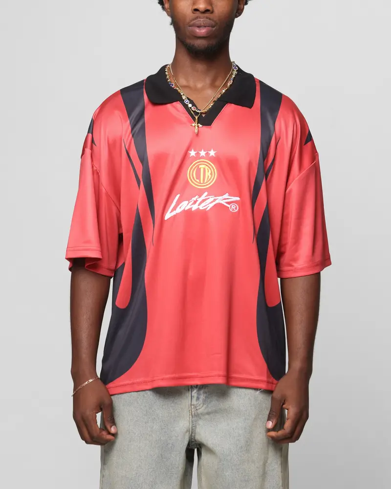 Loiter United Football Jersey Red 1