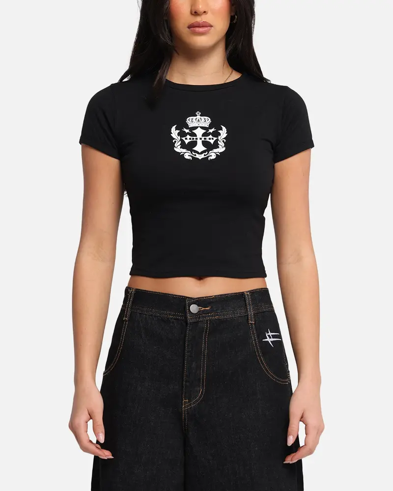 Loiter Women's Purity Baby T-Shirt Black 1