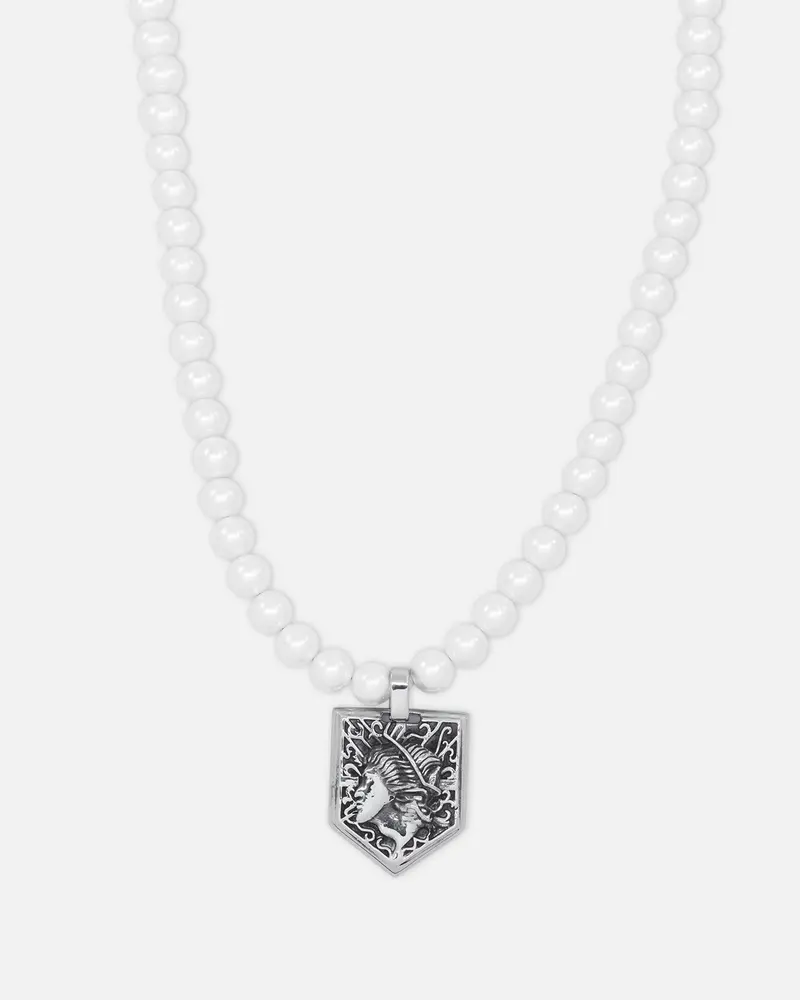 Loiter X Attack On Titan Wall Maria Pearl Chain Steel/Pearl 1