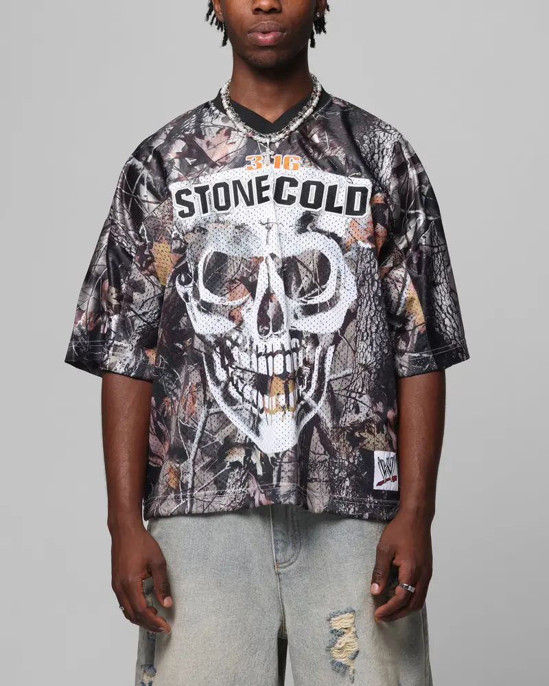 Loiter X Wwe Stone Cold Training Jersey Real Tree Camo 1
