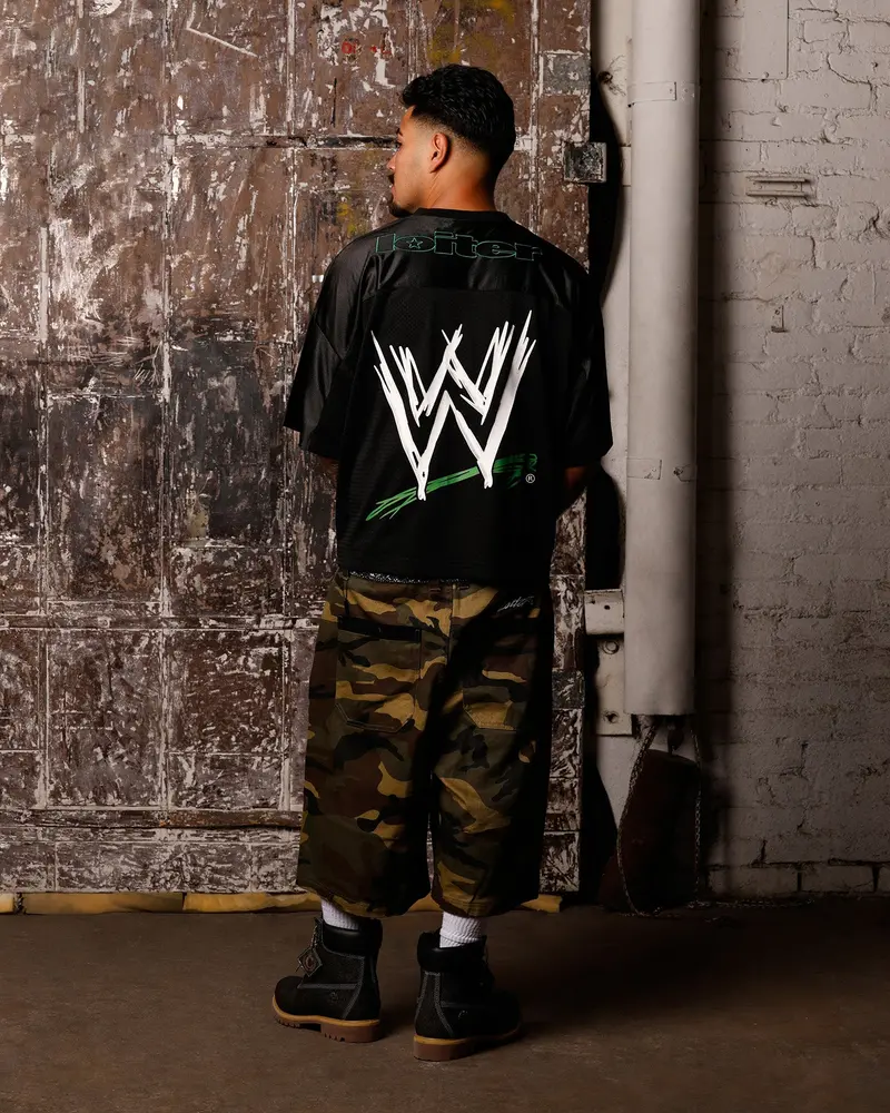 Loiter X Wwe Wrestle Mania Training Jersey Black 1