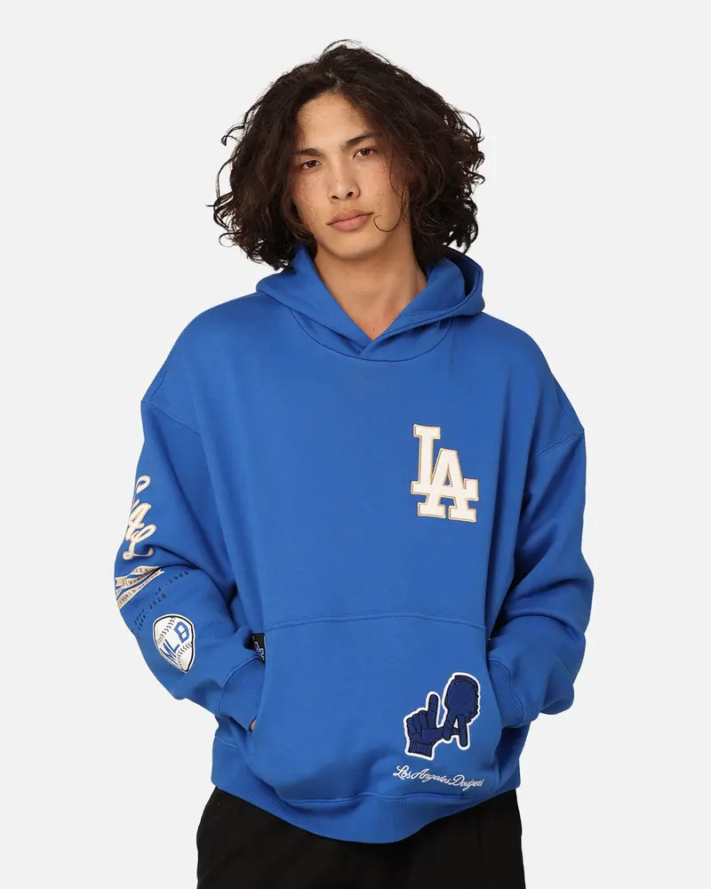 Majestic Athletic Los Angeles Dodgers City Appliqué Hoodie Olympic Blue 1