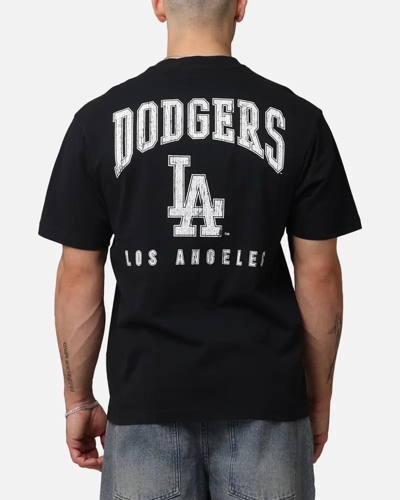 Majestic Athletic Los Angeles Dodgers Doyers Crest T-Shirt Black 1
