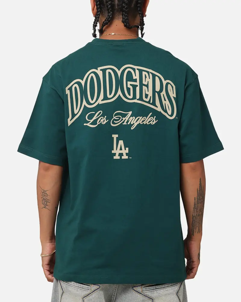 Majestic Athletic Los Angeles Dodgers Kenmare City Bulge T-Shirt Forest 1