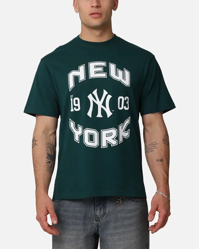 Majestic Athletic New York Yankees Doyers Crest T-Shirt Forest 1