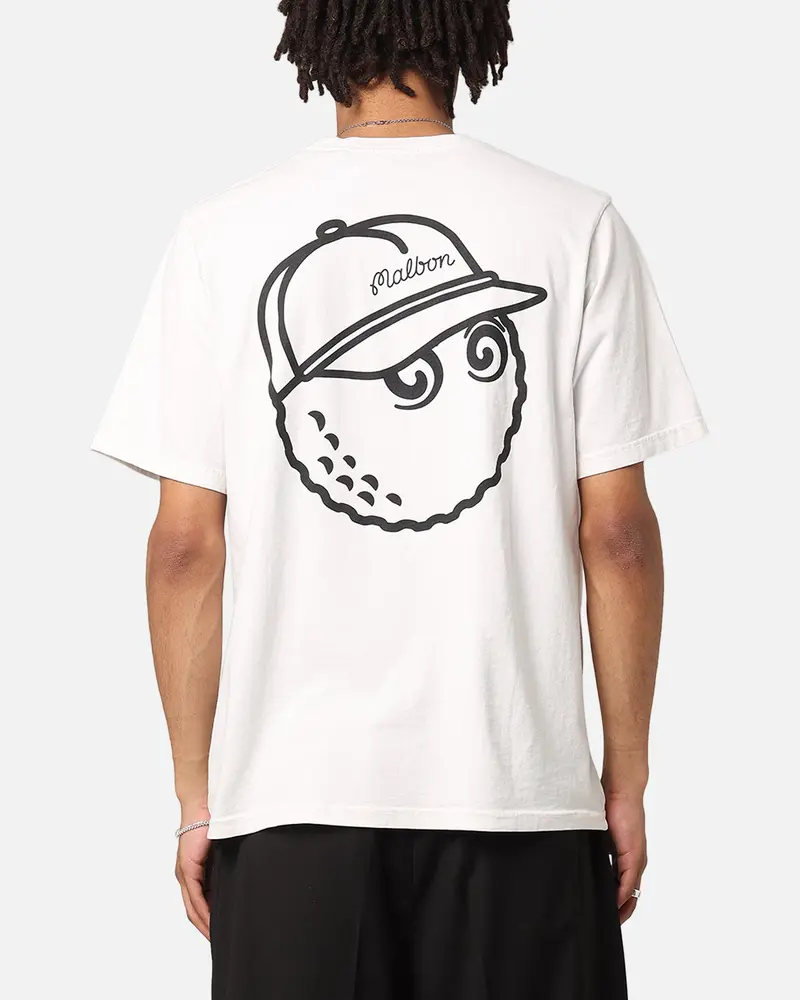 Malbon Baldwin Buckets Knockout T-Shirt White 1