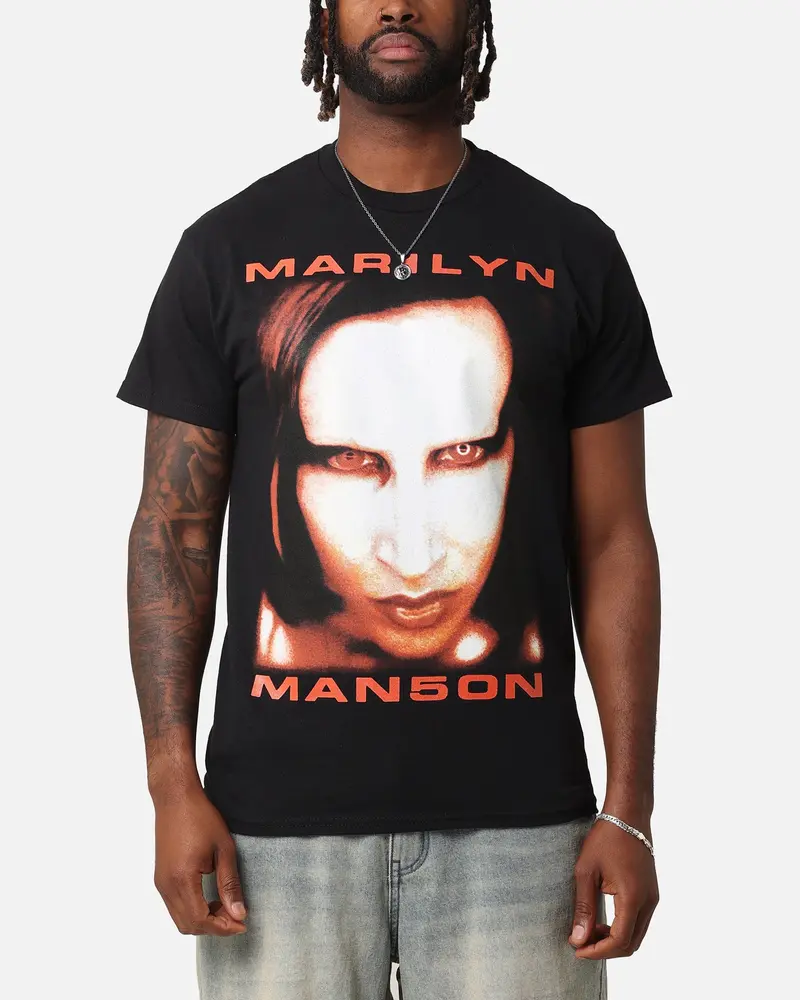 Marilyn Manson Bigger Than Satan T-Shirt Black 1