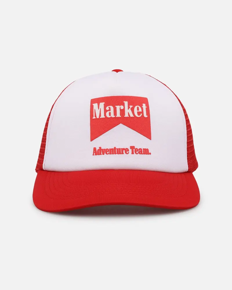 Market Adventure Team Trucker Snapback Red 1