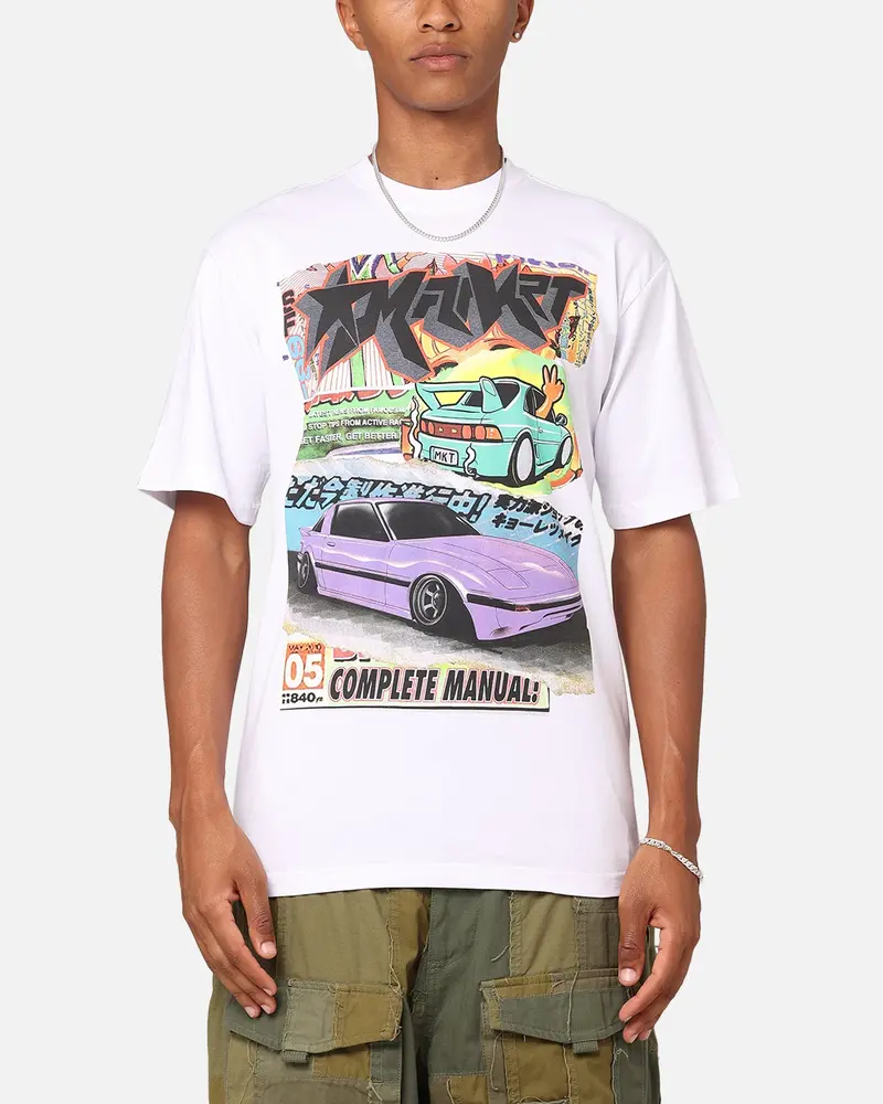 Market Auto Salon T-Shirt White 1
