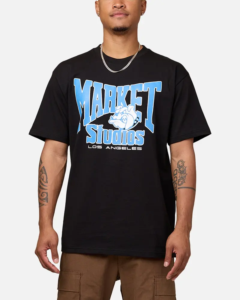 Market Bulldogs T-Shirt Black 1