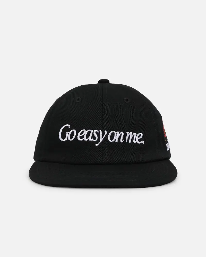 Market Fragile 6 Panel Snapback Black 1