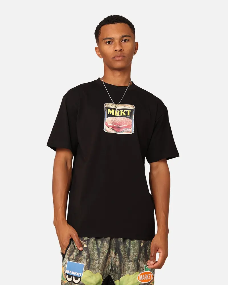 Market Fresh Meat T-Shirt Black 1