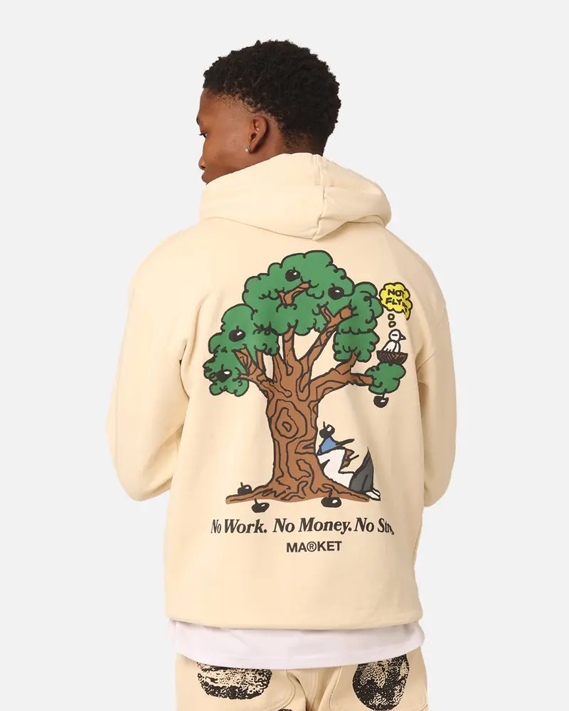 Market Just Do Nothing Hoodie Ecru 1