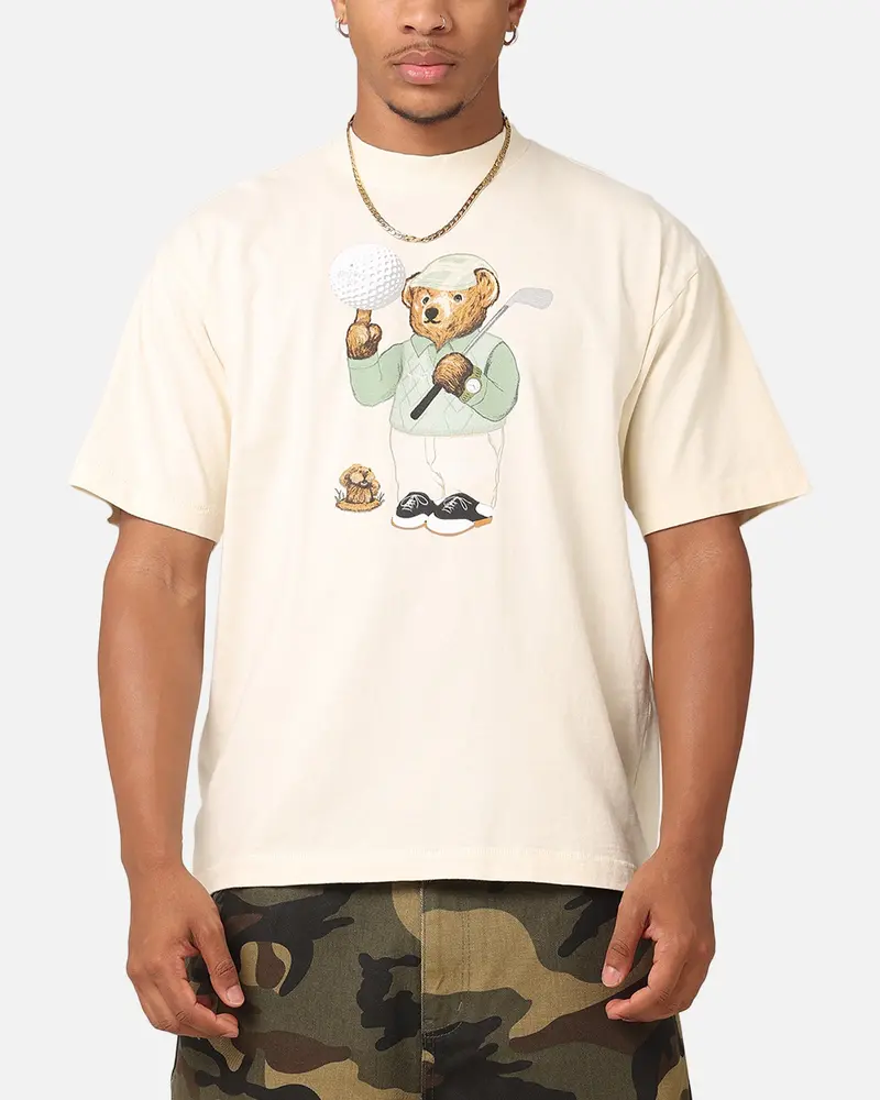 Market Par 5 Bear T-Shirt Ecru 1