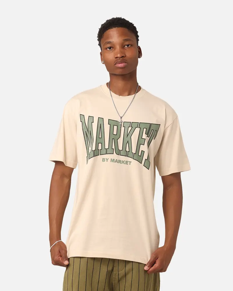 Market Persistent Logo T-Shirt Ecru 1