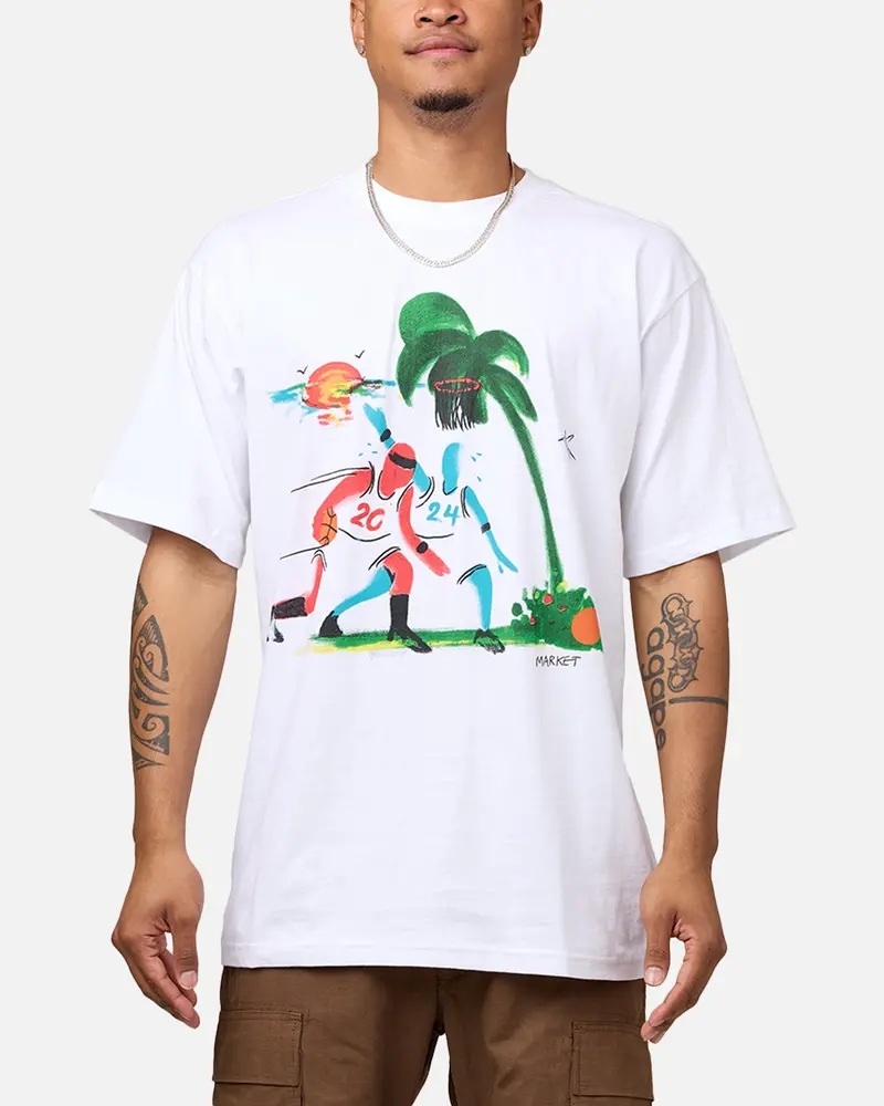 Market Players Paradise T-Shirt White 1