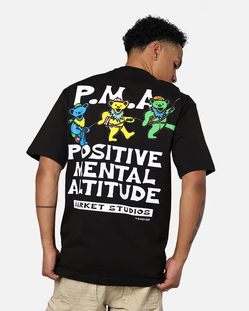 Market X Grateful Dead Pma T-Shirt Black 1