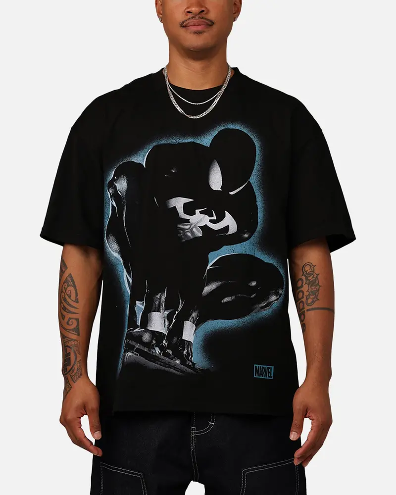 Marvel Spider-Man Symbiote T-Shirt Black 1