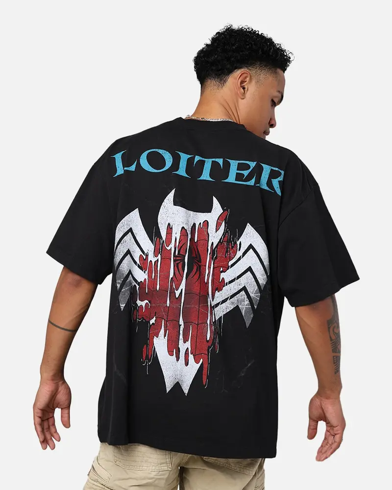 Marvel Spider-Man Symbiote T-Shirt Black 2