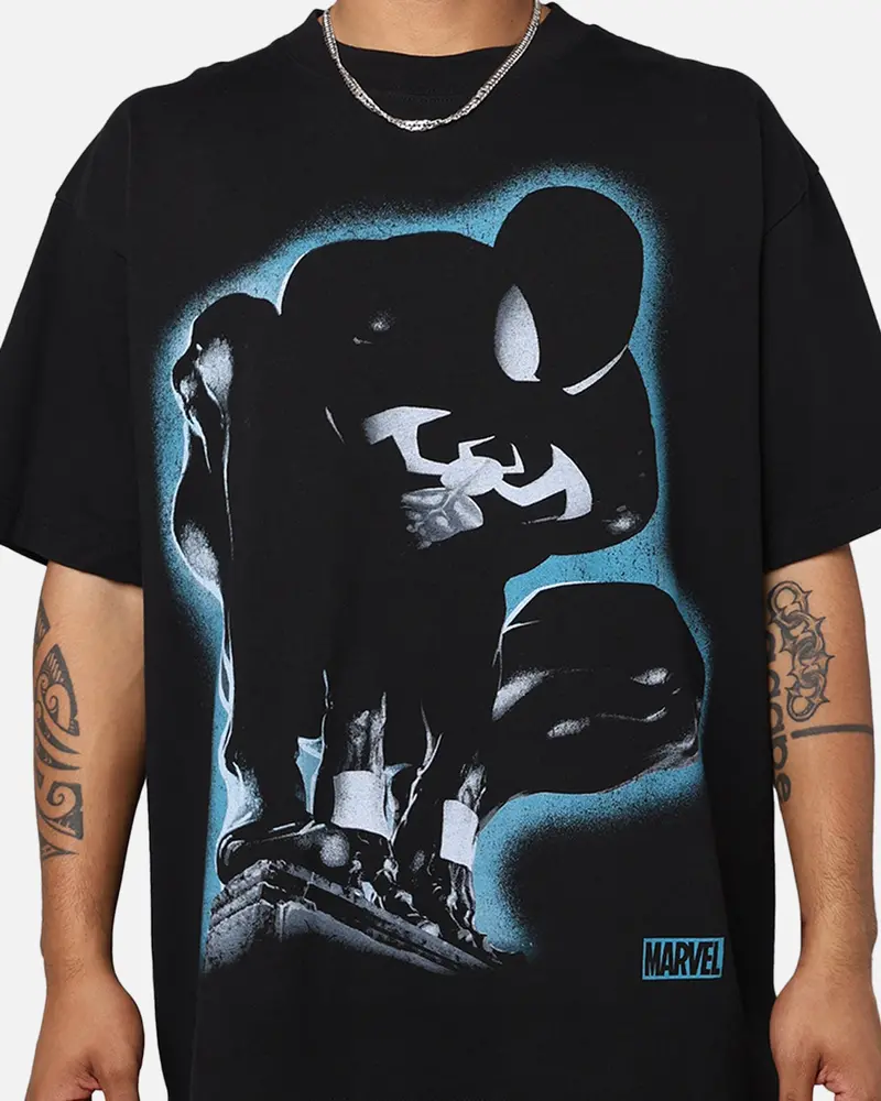 Marvel Spider-Man Symbiote T-Shirt Black 4