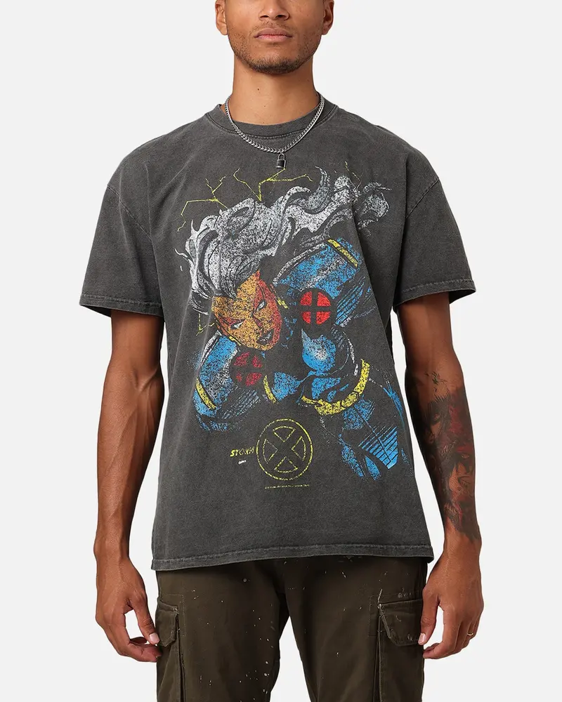 Marvel X-Men Storm Heavyweight T-Shirt Black Wash 1