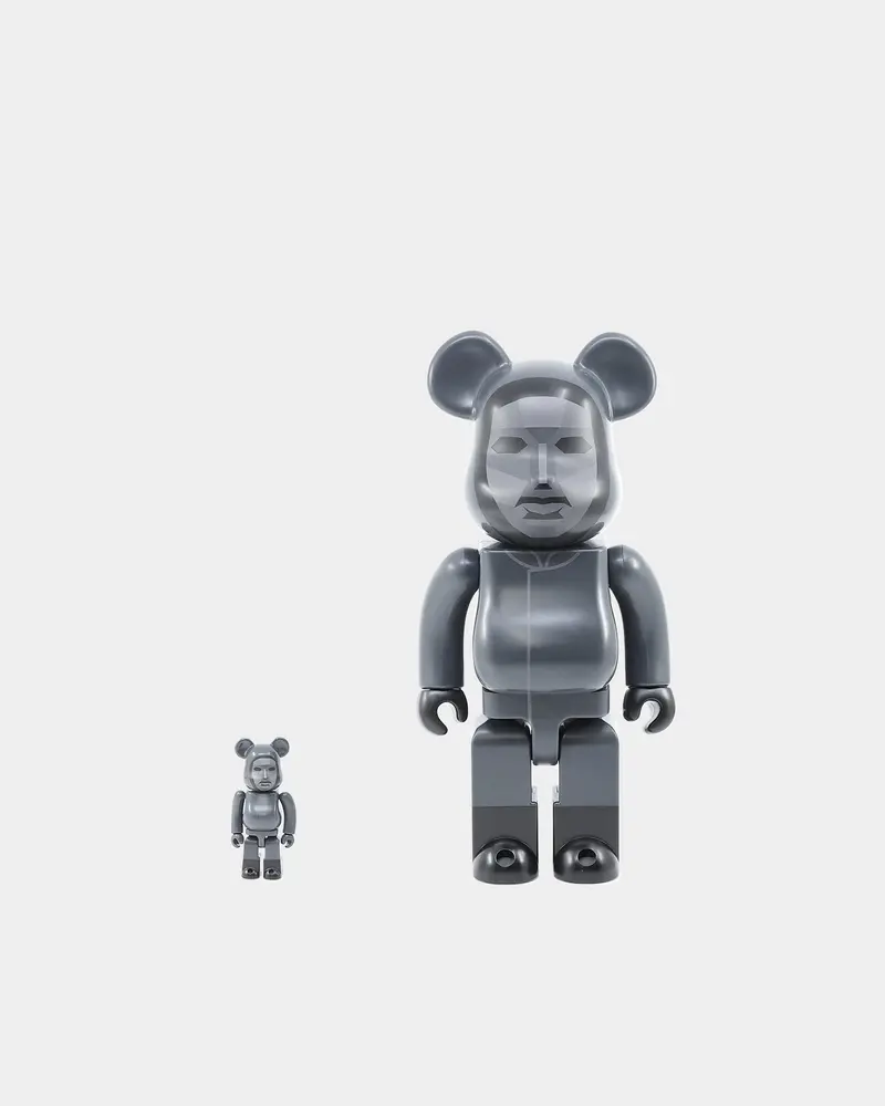 Medicom Toy Be@Rbrick X Squid Games Frontman 100% & 400% Figure Set Multi-Coloured 1