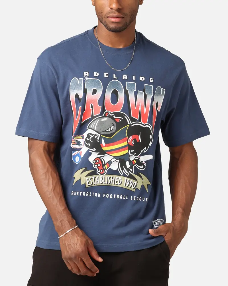 Mitchell & Ness Adelaide Crows Character T-Shirt Blue 1