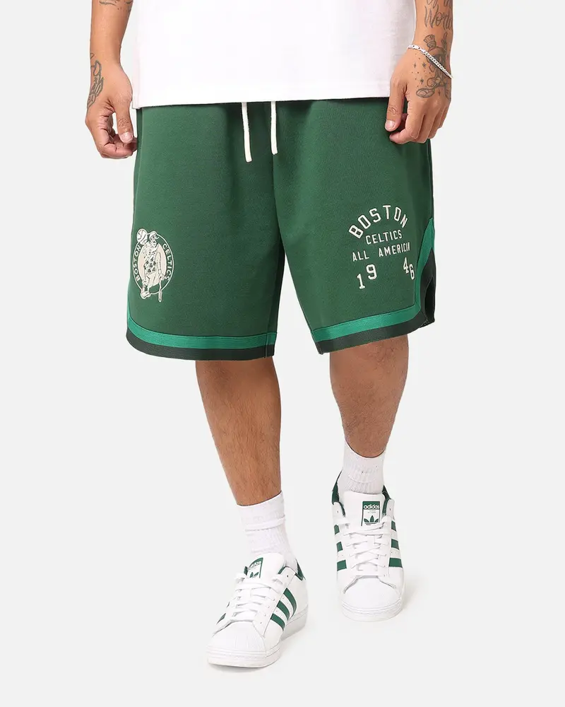 Mitchell & Ness Boston Celtics All American Shorts Faded Dark Green 1