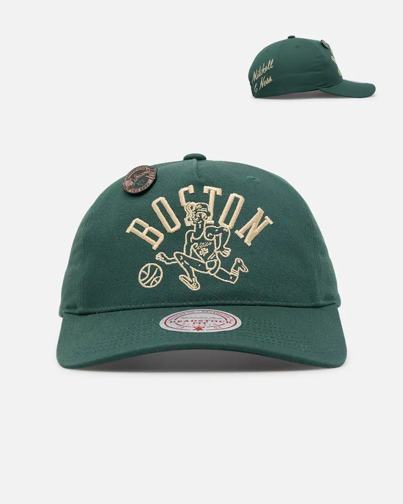 Mitchell & Ness Boston Celtics Dribble Original Deadstock Snapback Dark Green 1