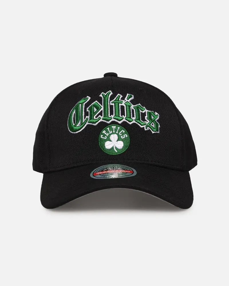 Mitchell & Ness Boston Celtics 'Old English Classic' Mvp Snapback Black 1