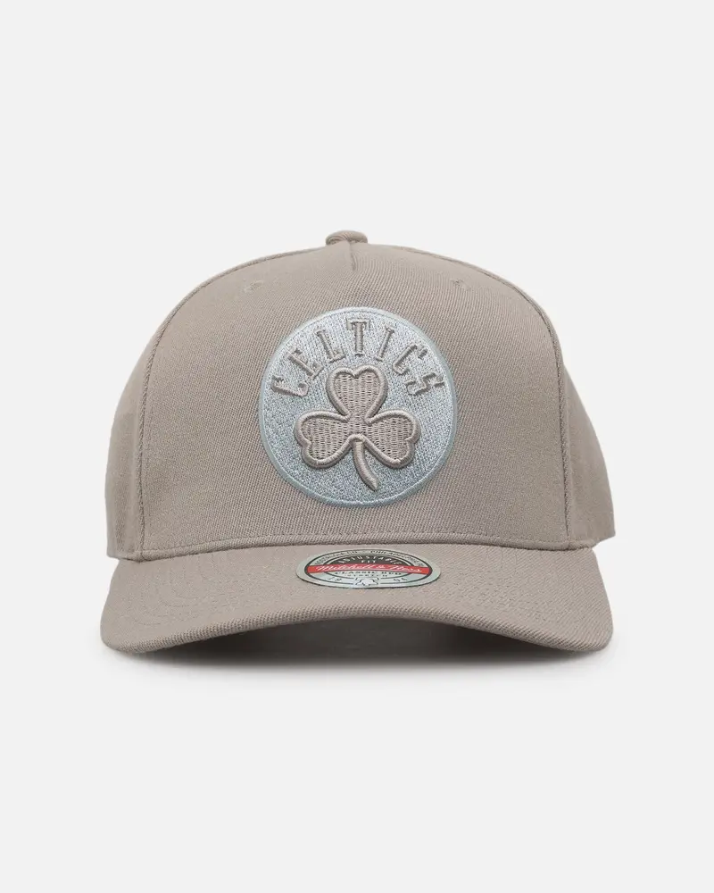 Mitchell & Ness Boston Celtics 'Seasonal Core' Mvp Snapback Khaki 1