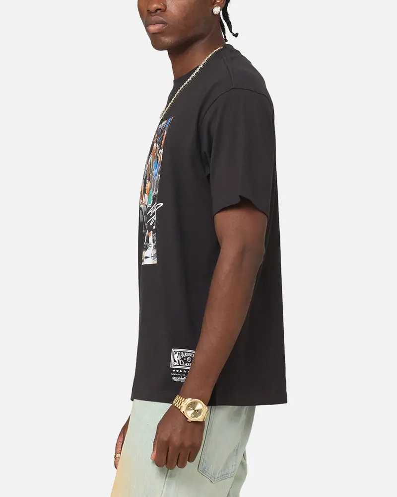 Mitchell & Ness Boston Celtics Shaquille O'neal Dunk 'Luck Of The Irish' T-Shirt Faded Black 5