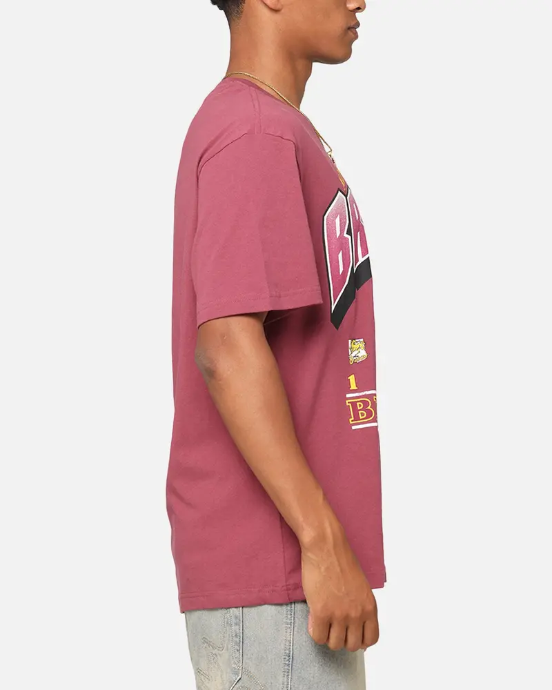 Mitchell & Ness Brisbane Broncos 1988 Crest T-Shirt Maroon 4