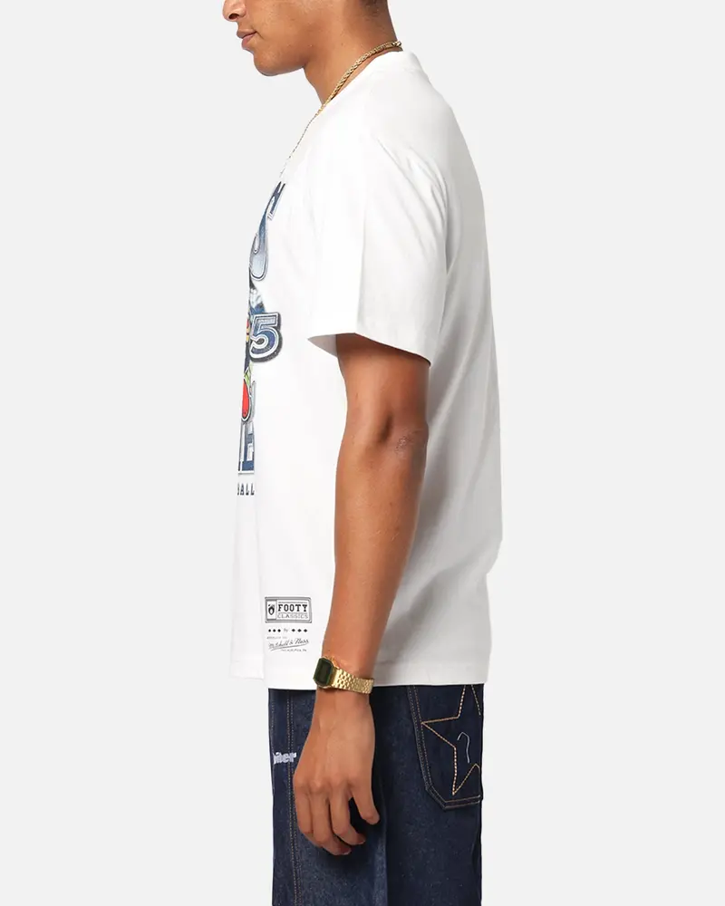 Mitchell & Ness Carlton Blues Mascot T-Shirt Vintage White 5