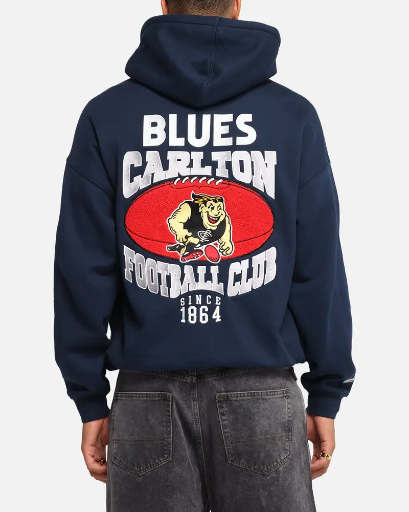 Mitchell & Ness Carlton Blues Team Hoodie Navy 1